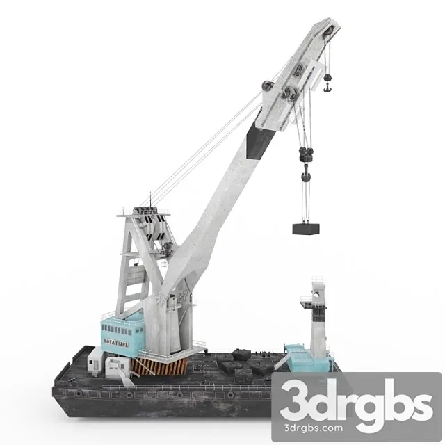 Floating crane bogatyr