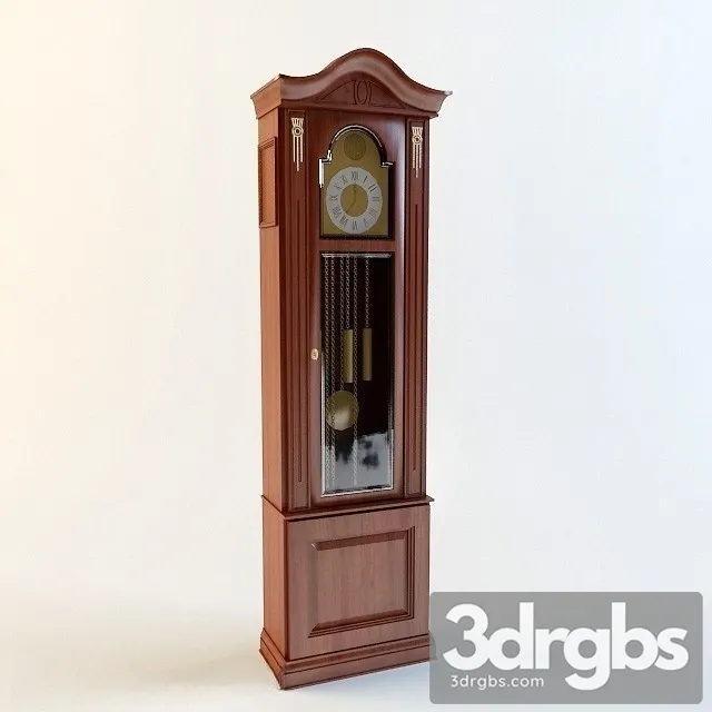 Floor Howard Miller Clock 3D Model Free