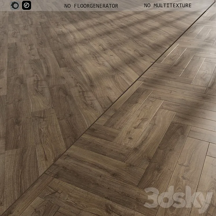 Floor laminate 52 3D Model Free