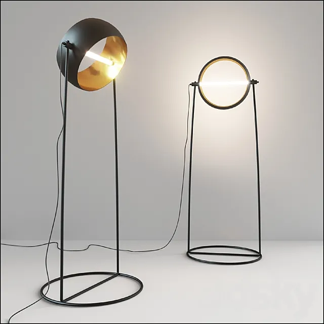 FLOOR LAMP 01911 3DModel