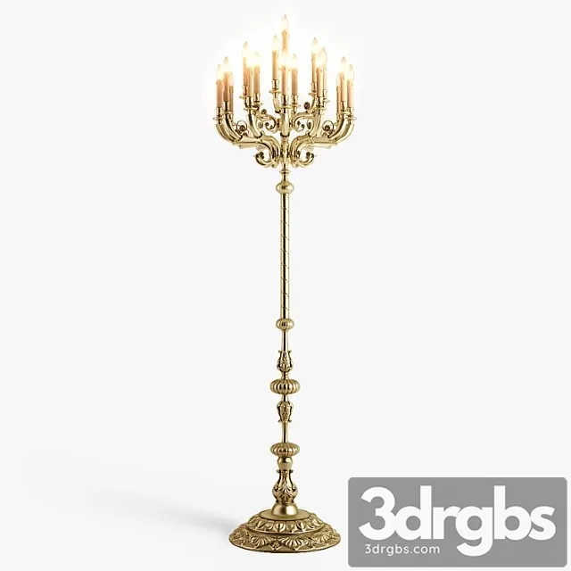 Floor Lamp 194 3D Model Free