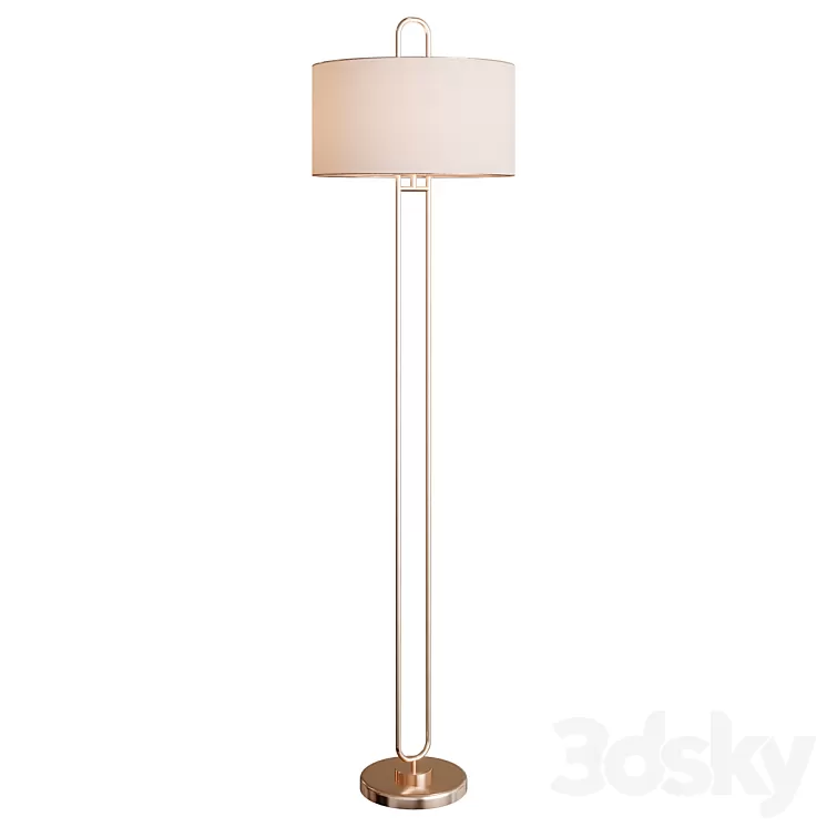Floor lamp Abbotsford Floor lamp 3D Model Free