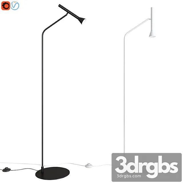 Floor Lamp Aromas Lib P1274 Mat Black 3D Model Free