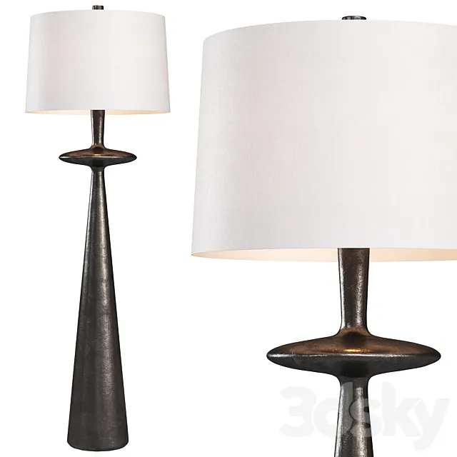 Floor lamp Arteriors Home Putney 3DModel