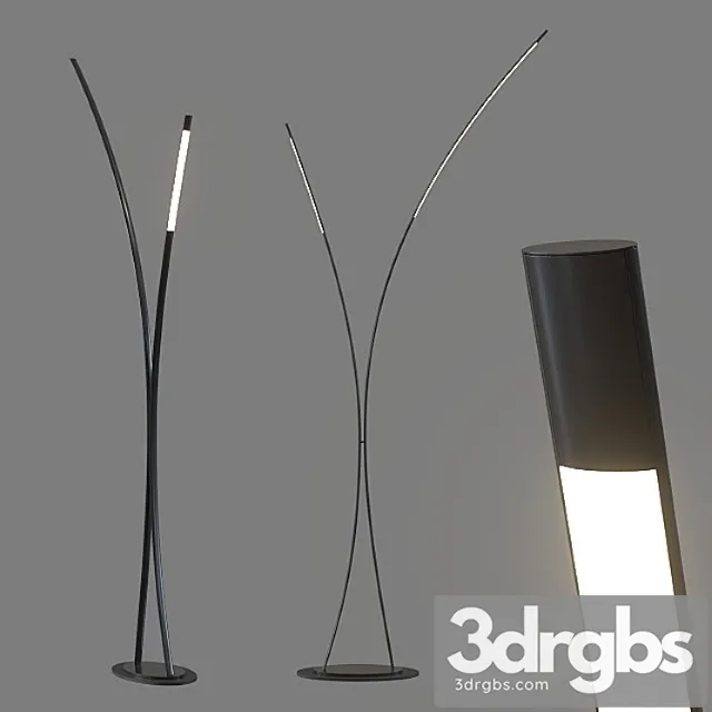 Floor lamp cattelan italia twin. 3D Model Free