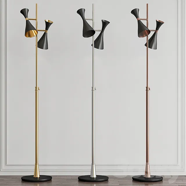 FLOOR LAMP CORDERO 3D Model