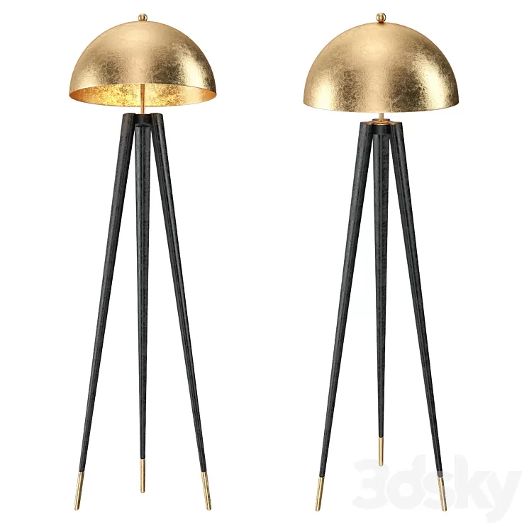 Floor Lamp Coyote 112629 Eichholtz 3D Model
