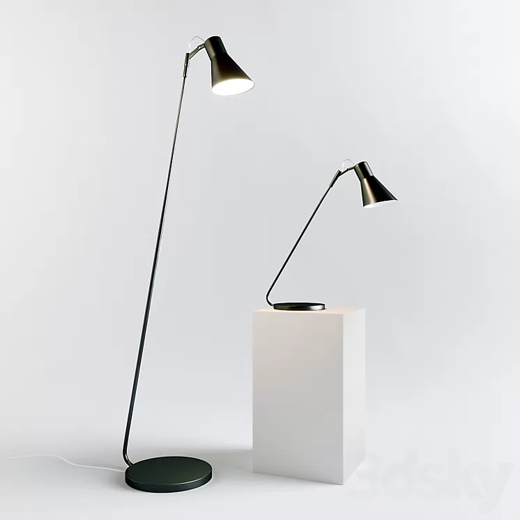 Floor lamp desktop TAIA Lucente 3D Model