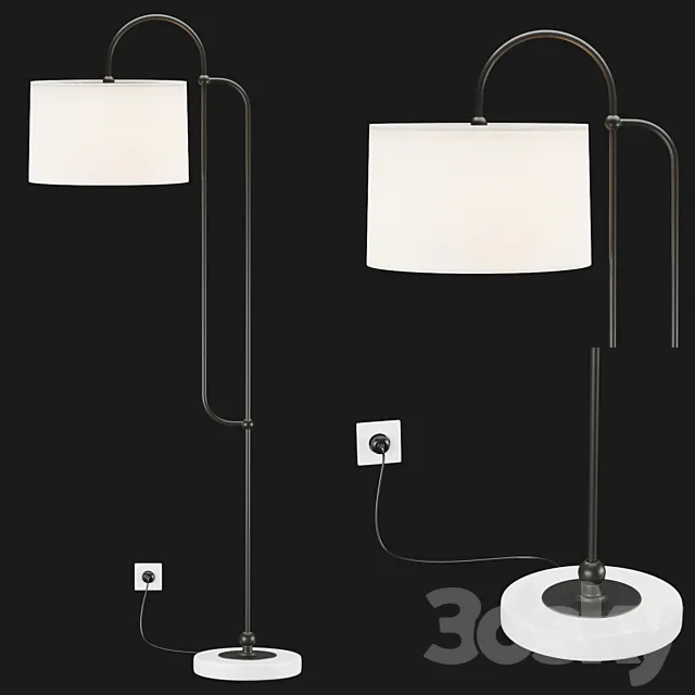 Floor lamp "Dorchester" 3DModel