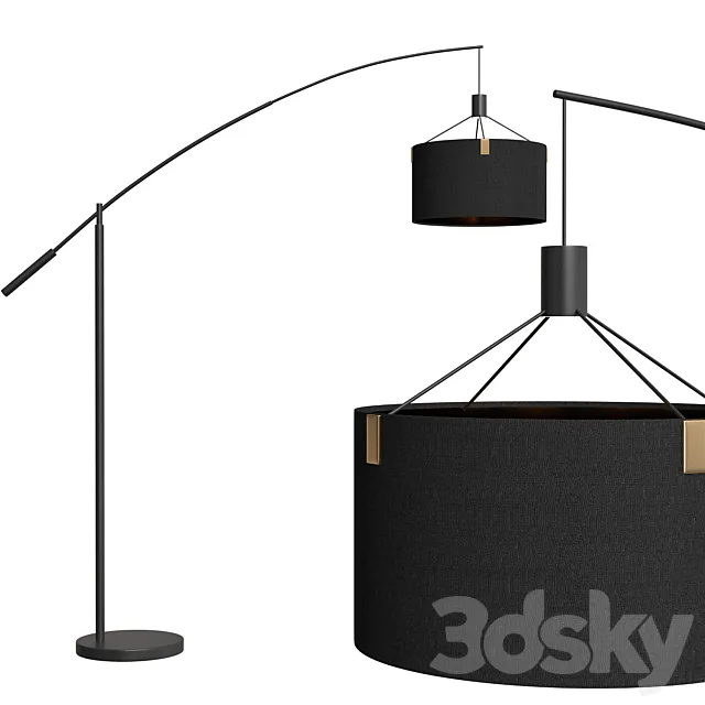 Floor lamp Eglo 3D Model