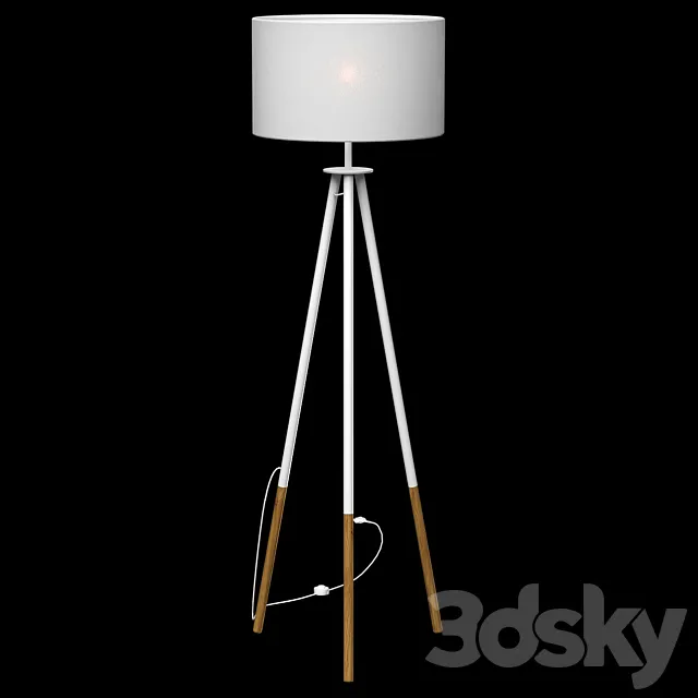 Floor lamp Eglo Bidford 3DModel