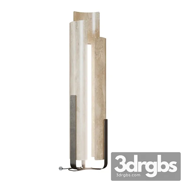Floor lamp enne lyra 3D Model Free