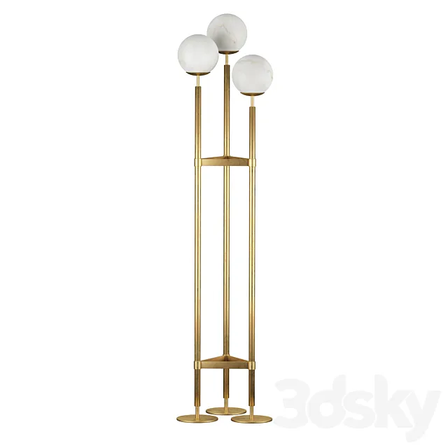 Floor Lamp Fiori (Eichholtz) 3D Model