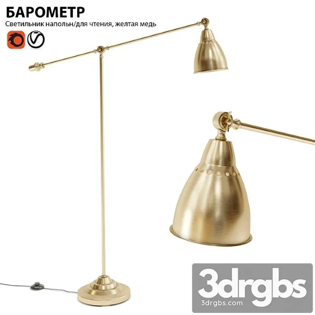 Floor Lamp Floor Lamp IKEA Barometer 3D Model Free