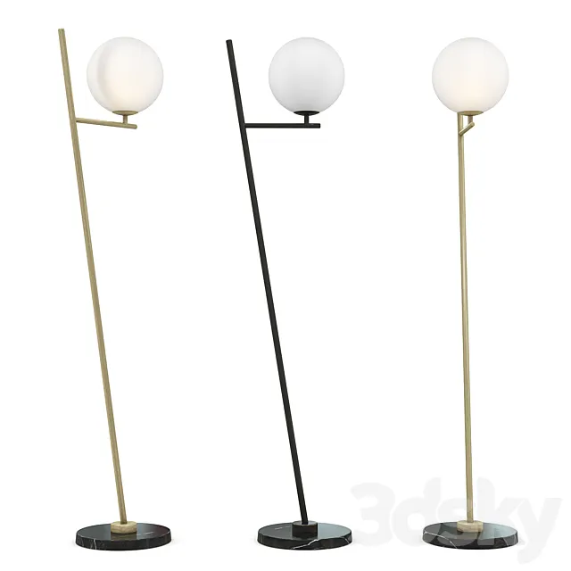 Floor lamp Flynn Eichholtz 3D Model