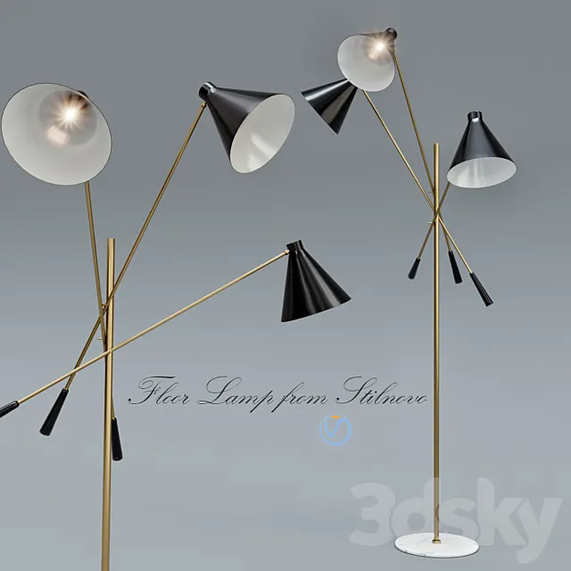 Floor Lamp from Stilnovo 3D Model