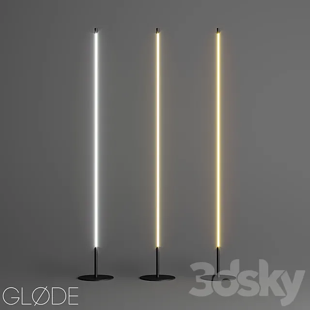 Floor lamp GLODE SimpLumen 3DModel