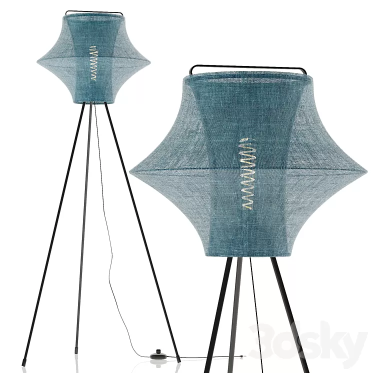 Floor lamp IKEA FYXNAS 3D Model