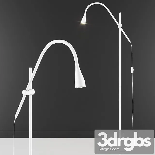 Floor Lamp Ikea Nevlinge 3D Model Free