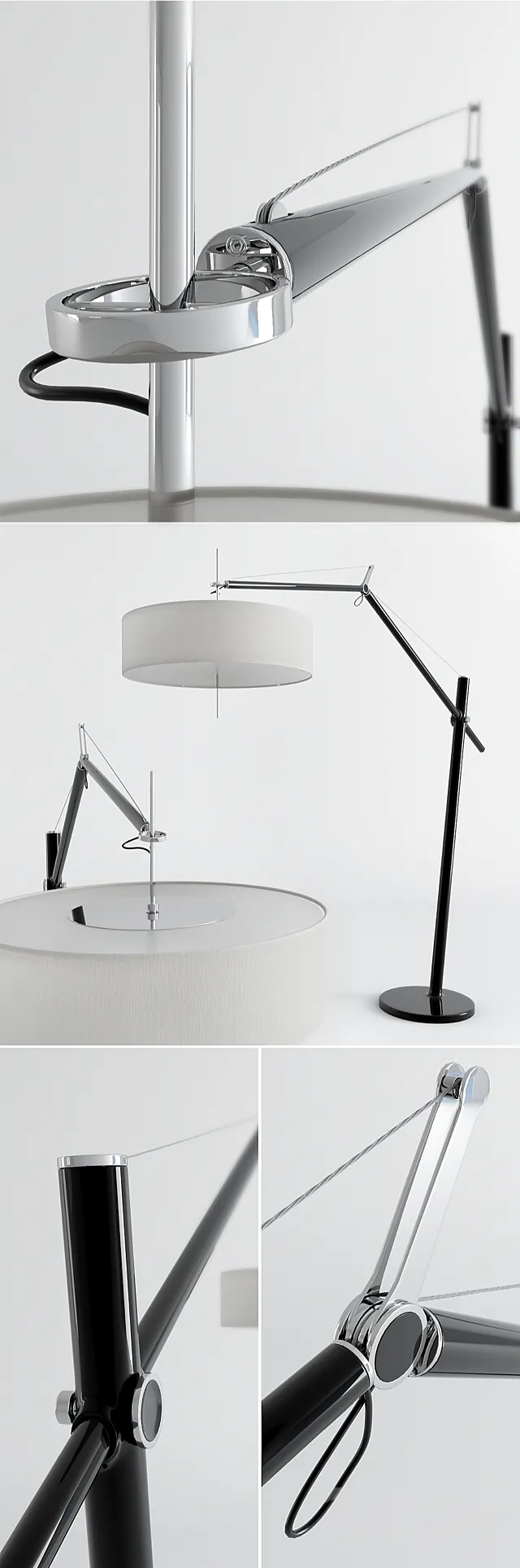 Floor lamp Japan 3DModel