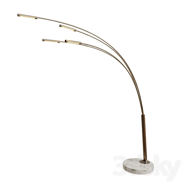 Floor lamp Juncos design emmemobili 3D Model