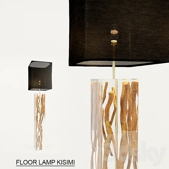 FLOOR LAMP KISIMI 3D Model