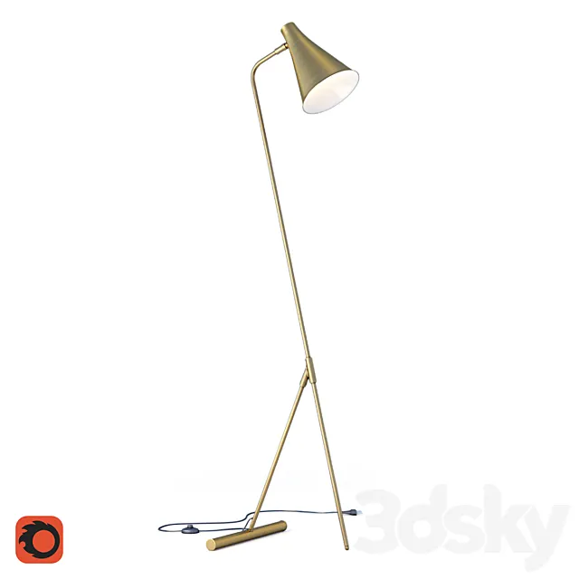 Floor lamp La Redoute Jameson 3D Model