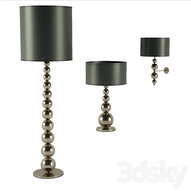 Floor lamp Lamp Bra Andromeda TOSCONOVA ILLUMINA 3DModel