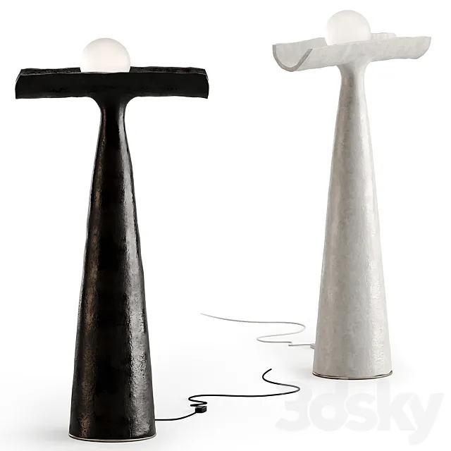 Floor lamp Light Catcher by Ceramum 3DModel