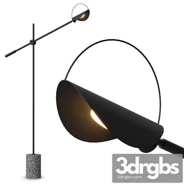Floor Lamp Louvre Home Lin 3D Model Free