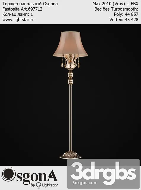 Floor lamp Napol Ni Osgona Fastosita Art 697712 3D Model Free