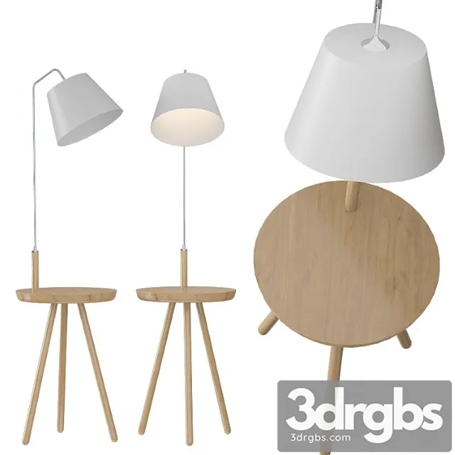 Floor lamp odeon light kalda 3D Model Free