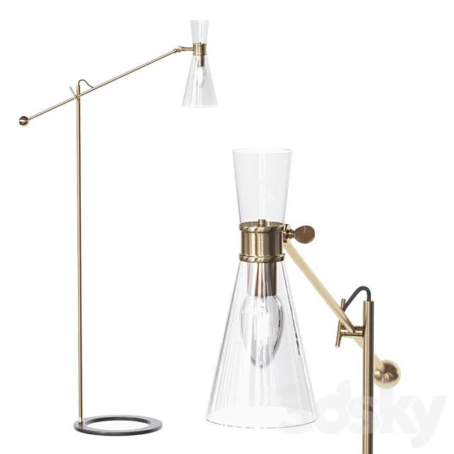 floor lamp PEGGY 3DModel