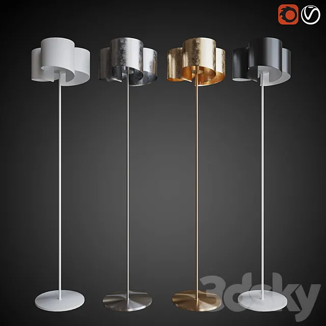 Floor lamp PITTORE 3DModel