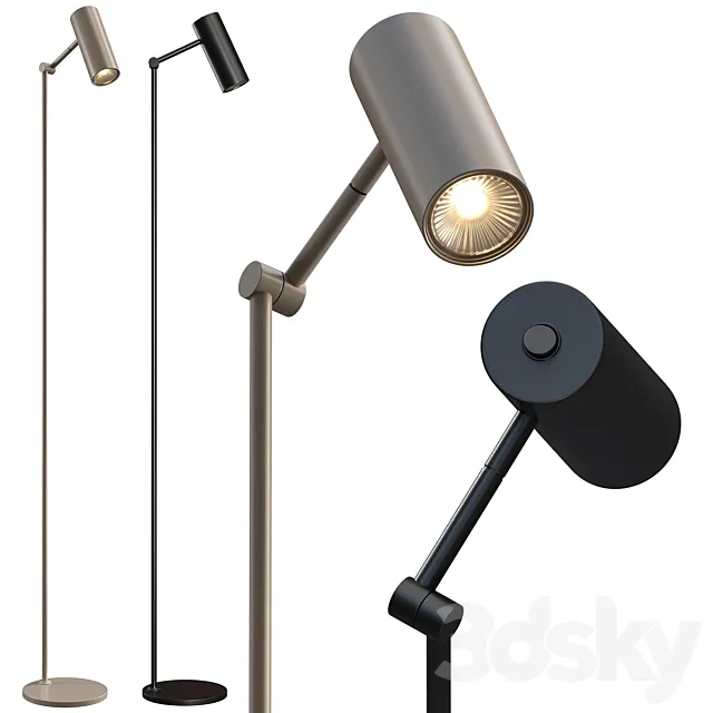 Floor lamp Romi Amsterdam Montreux 3D Model