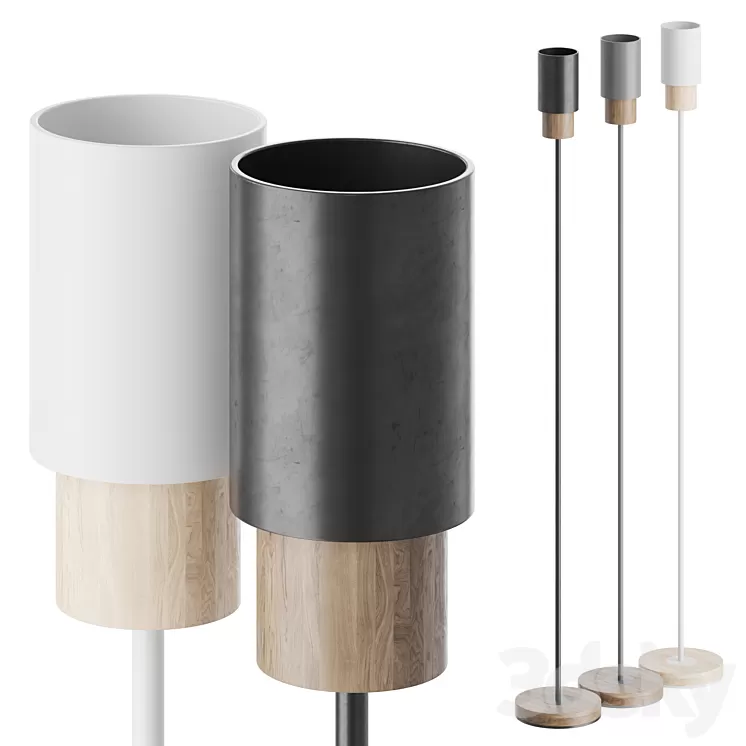Floor lamp S05 3D Model