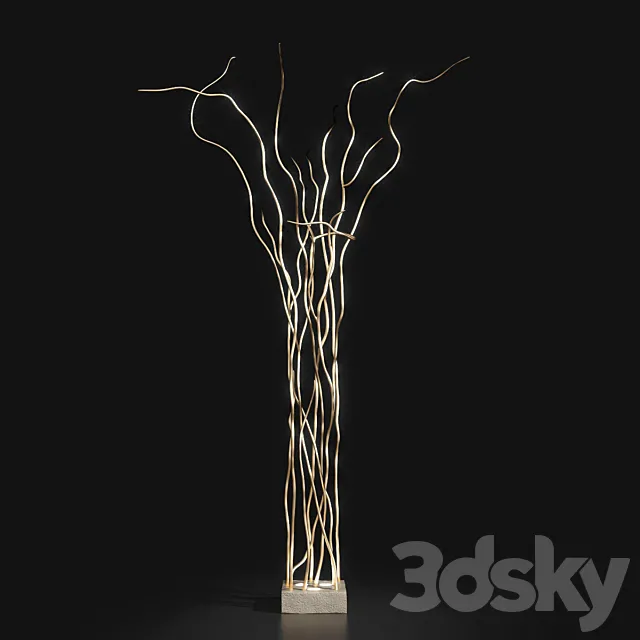 Floor lamp Serip 3DModel