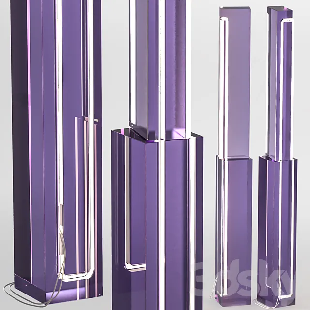 Floor lamp Totem h1700 3DModel