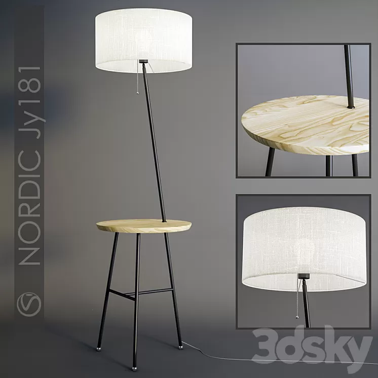 Floor lamp TRAZOS NORDIC Jy181 Floor Lamps 3D Model
