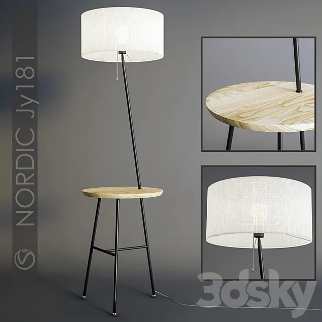 Floor lamp TRAZOS NORDIC Jy181 Floor Lamps 3DModel