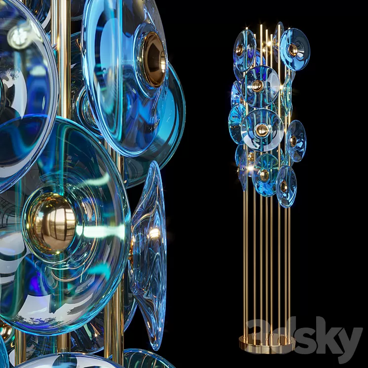 Floor Lamp Vargov® Design - LC0187 3D Model