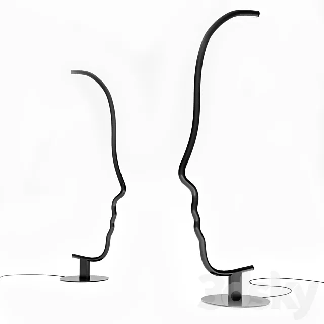 Floor lamp Vis a Vis from the Italian manufacturer Mogg 3D Model