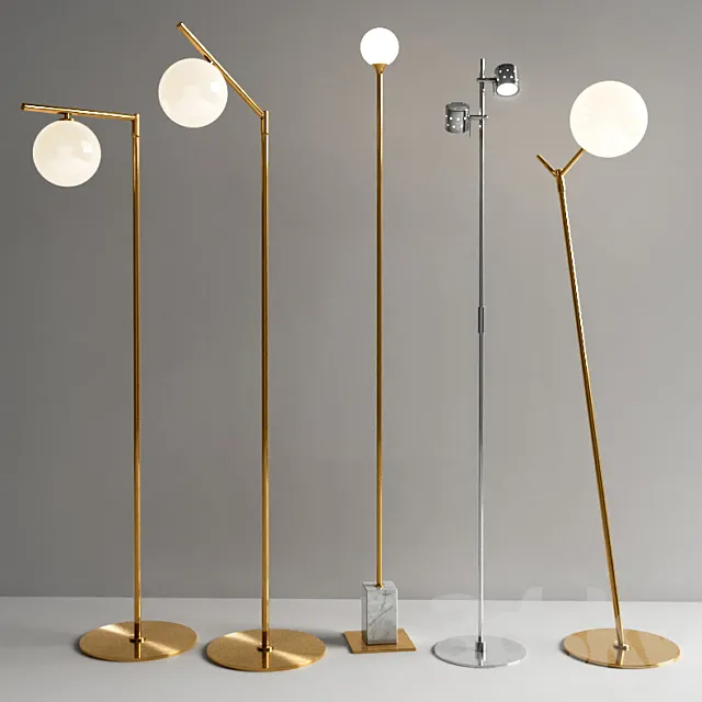 Floor lamps Aromas del Campo set 3DModel