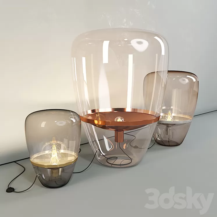 Floor Lamps Brokis – Balloons 3D Model