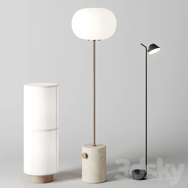 Floor lamps by Menu Free Download