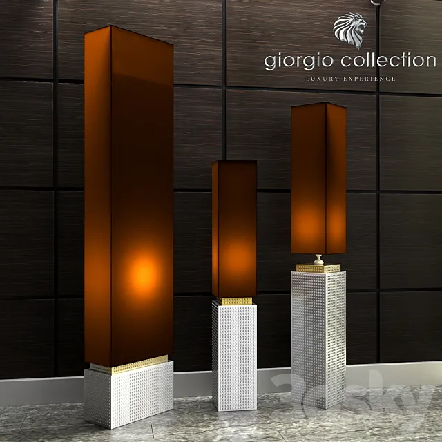Floor lamps Giorgio Collection _ City LAMP 3D Model