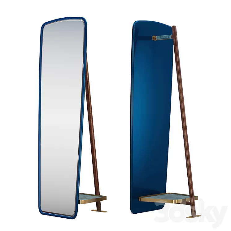 Floor mirror Borzalino LEO 3D Model