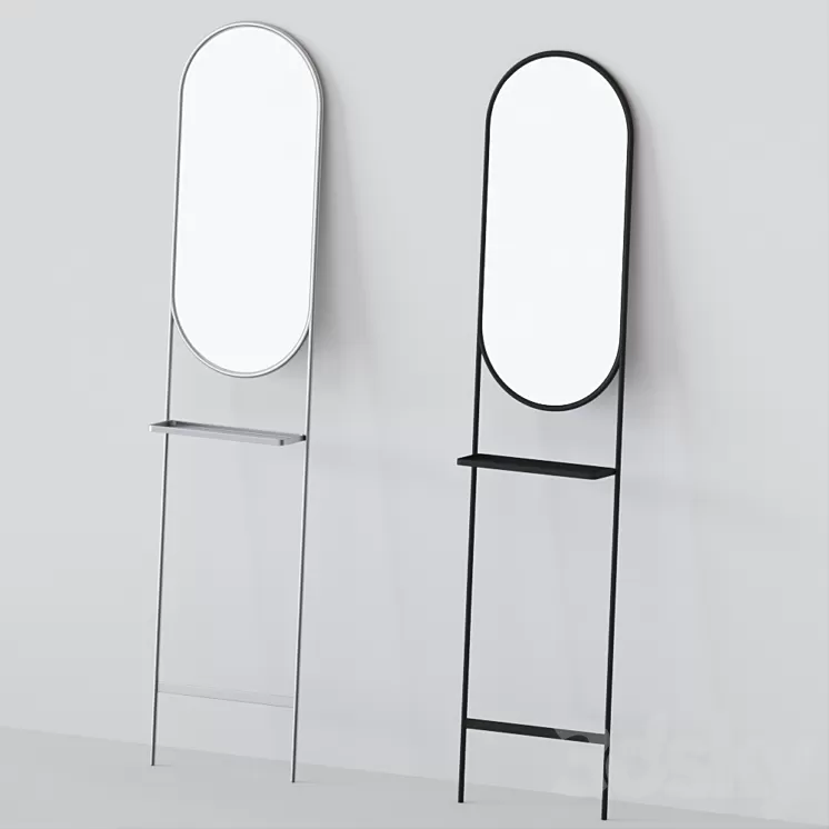 Floor Mirror by Zelma 3D Model