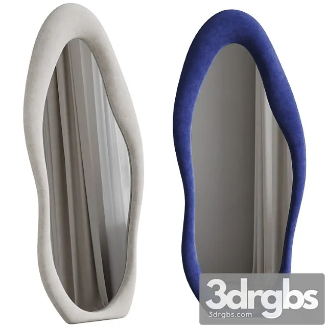 Floor mirror ginny irregular 3D Model Free