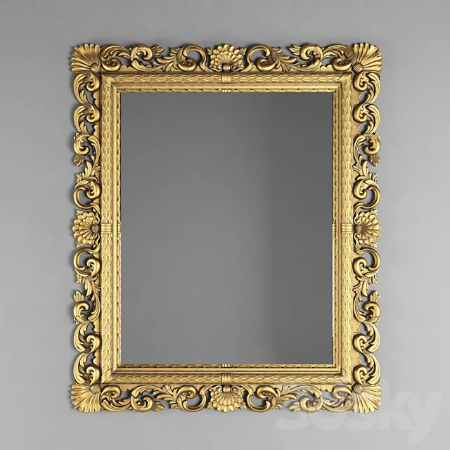 Floor mirror Spini 19560 3DModel